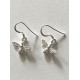 Earrings Silver Bees